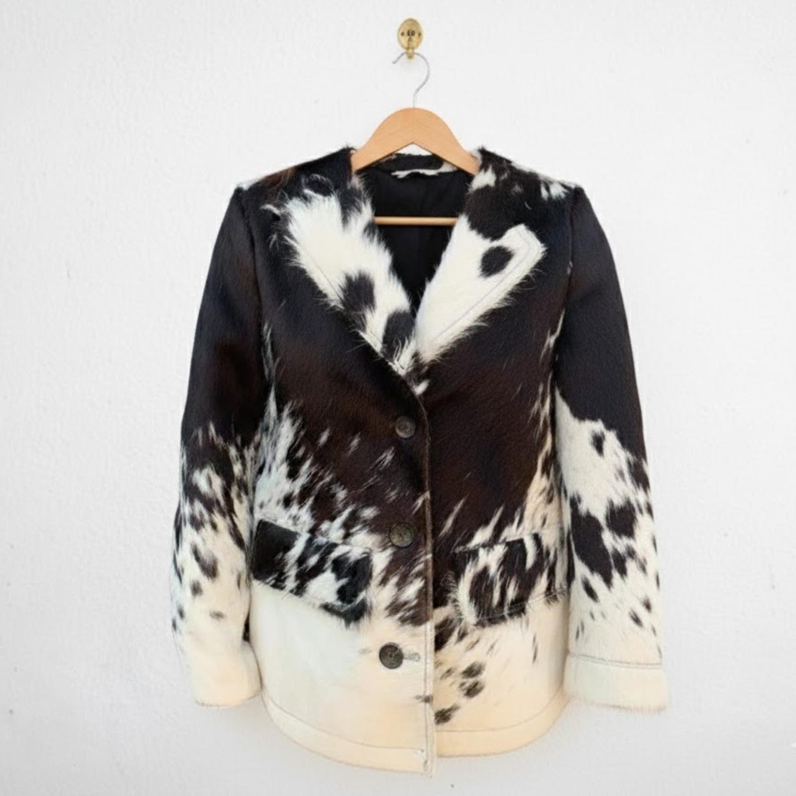 Men's Hair-On Cowhide Western Jacket – view 1